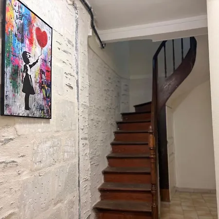 Apartamento 1er étage,f1 Ventilé, Wifi, Centre D'angers Avec Vayny *